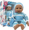 Blue Soft Body Vinyl Doll in Gift Box 11 Inches