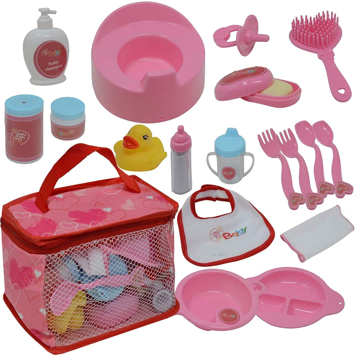20 Pc Doll Accessories Set