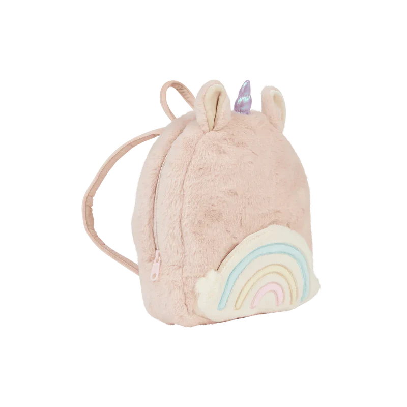 Olli Ella - Hopalong Unicorn Backpack - Pink