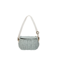 Olli Ella - Mini Chari Rattan Bag Vintage Blue